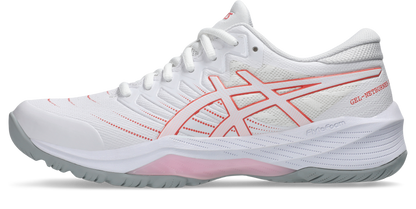 Asics Womens Gel Netburner 21 (D Width) Bio - White/Papaya