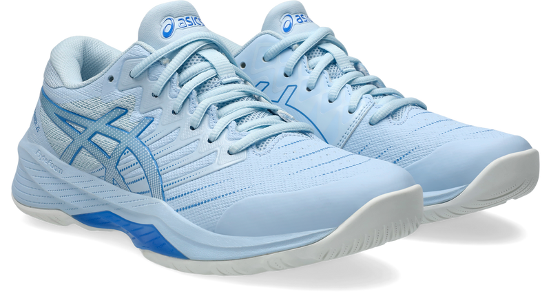 Asics Womens Gel Netburner 21 (D Width) Bio - Light Blue/Blue Coast