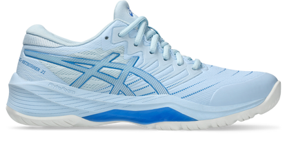 Asics Womens Gel Netburner 21 (D Width) Bio - Light Blue/Blue Coast