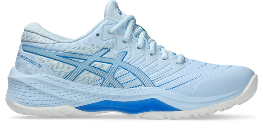 Asics Womens Gel Netburner 21 (D Width) Bio - Light Blue/Blue Coast