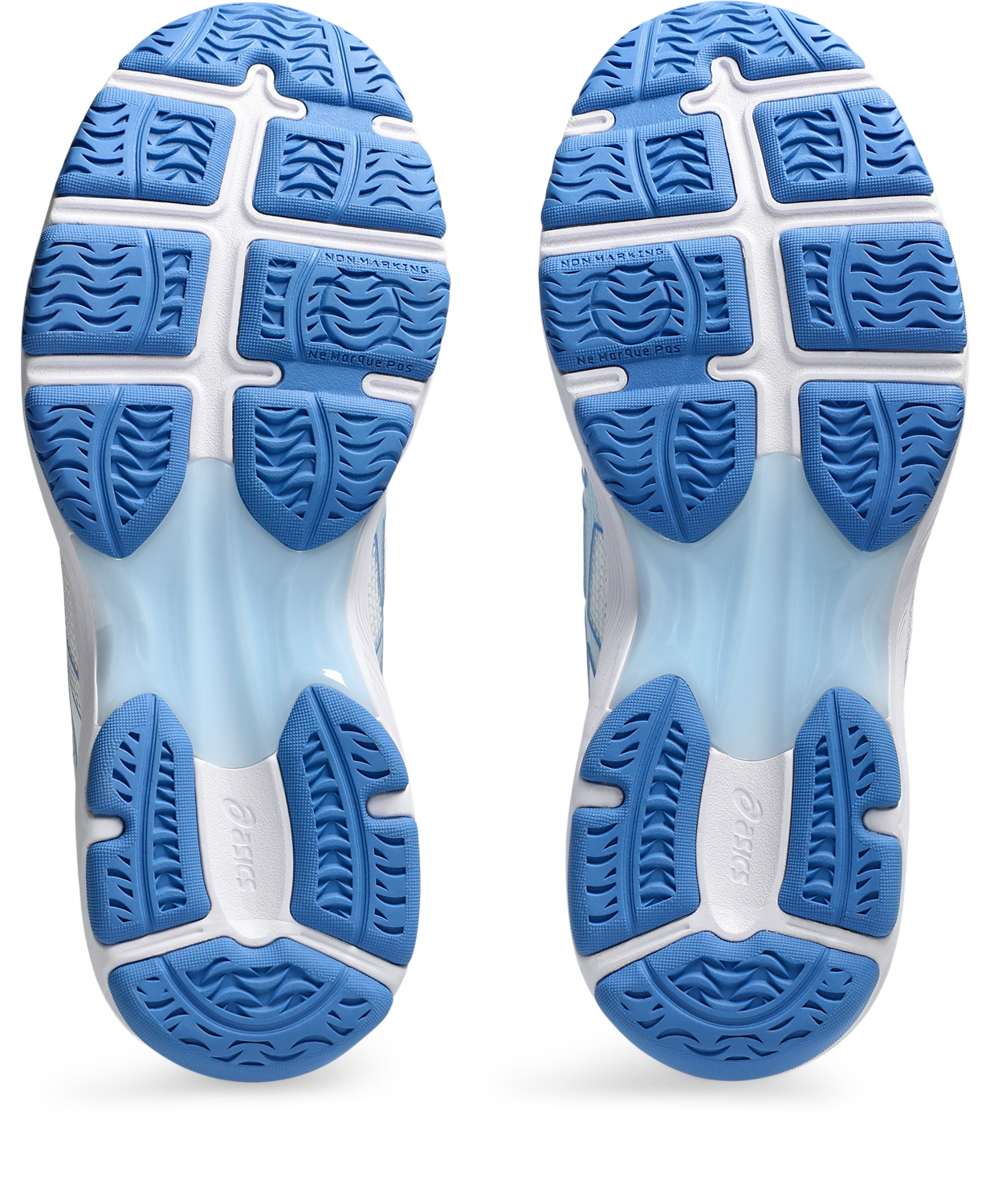 Asics Womens Gel Netburner Academy 10 - White/Light Blue