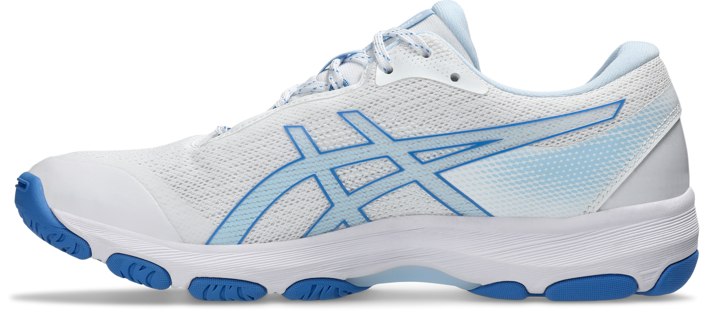 Asics Womens Gel Netburner Academy 10 - White/Light Blue
