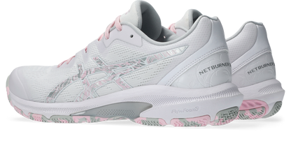 Asics Womens Netburner Shield - White/Cotton Candy