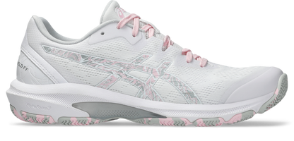 Asics Womens Netburner Shield - White/Cotton Candy