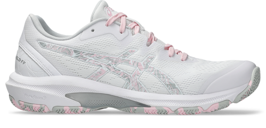 Asics Womens Netburner Shield - White/Cotton Candy