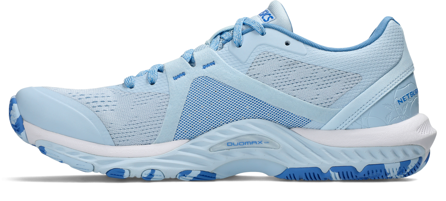Asics Womens Netburner Shield - Light Blue/White