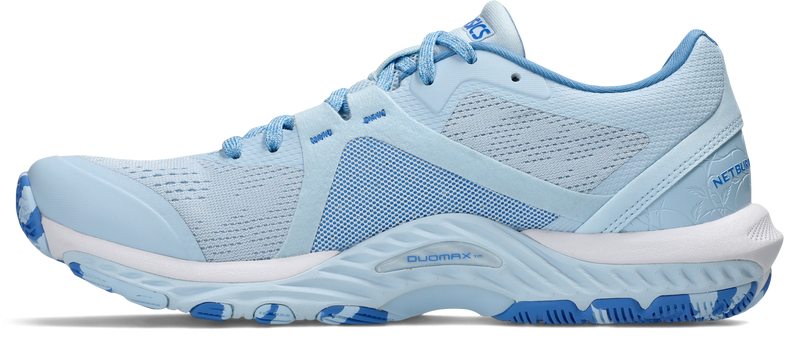 Asics Womens Netburner Shield - Light Blue/White