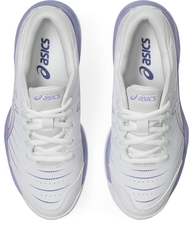 Asics Kid's Gel Netburner 21 GS - White/Blue Violet