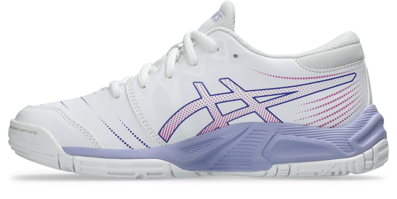 Asics Kid's Gel Netburner 21 GS - White/Blue Violet