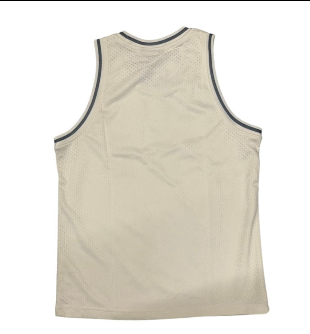 NBA Essentials Chicago Bulls Youth Rockford Mesh Tank - Vintage White