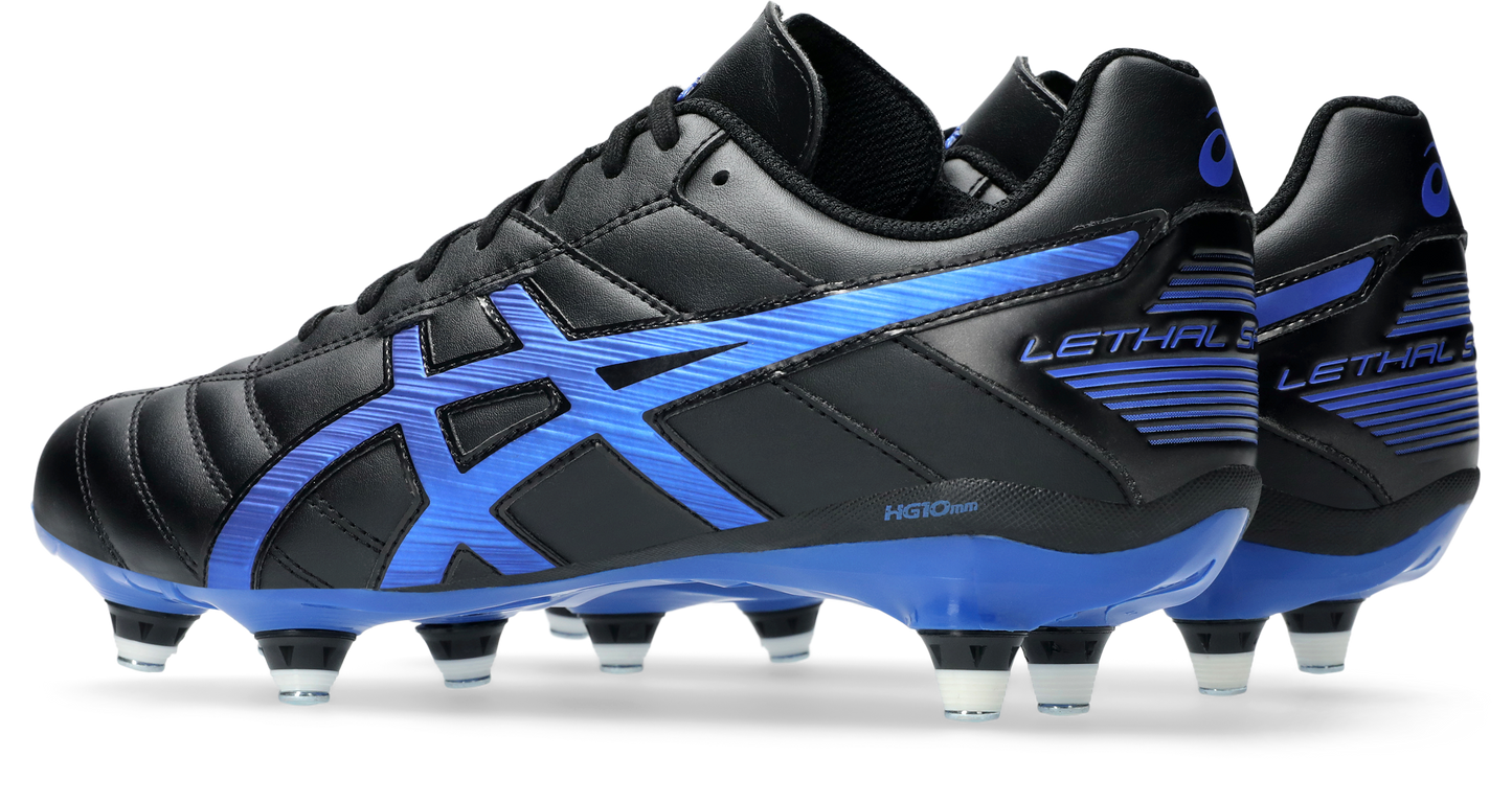 Asics Lethal Speed ST 2 Boots - Black/Illusion Blue