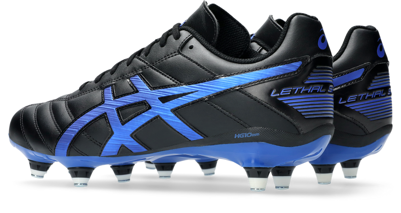 Asics Lethal Speed ST 2 Boots - Black/Illusion Blue