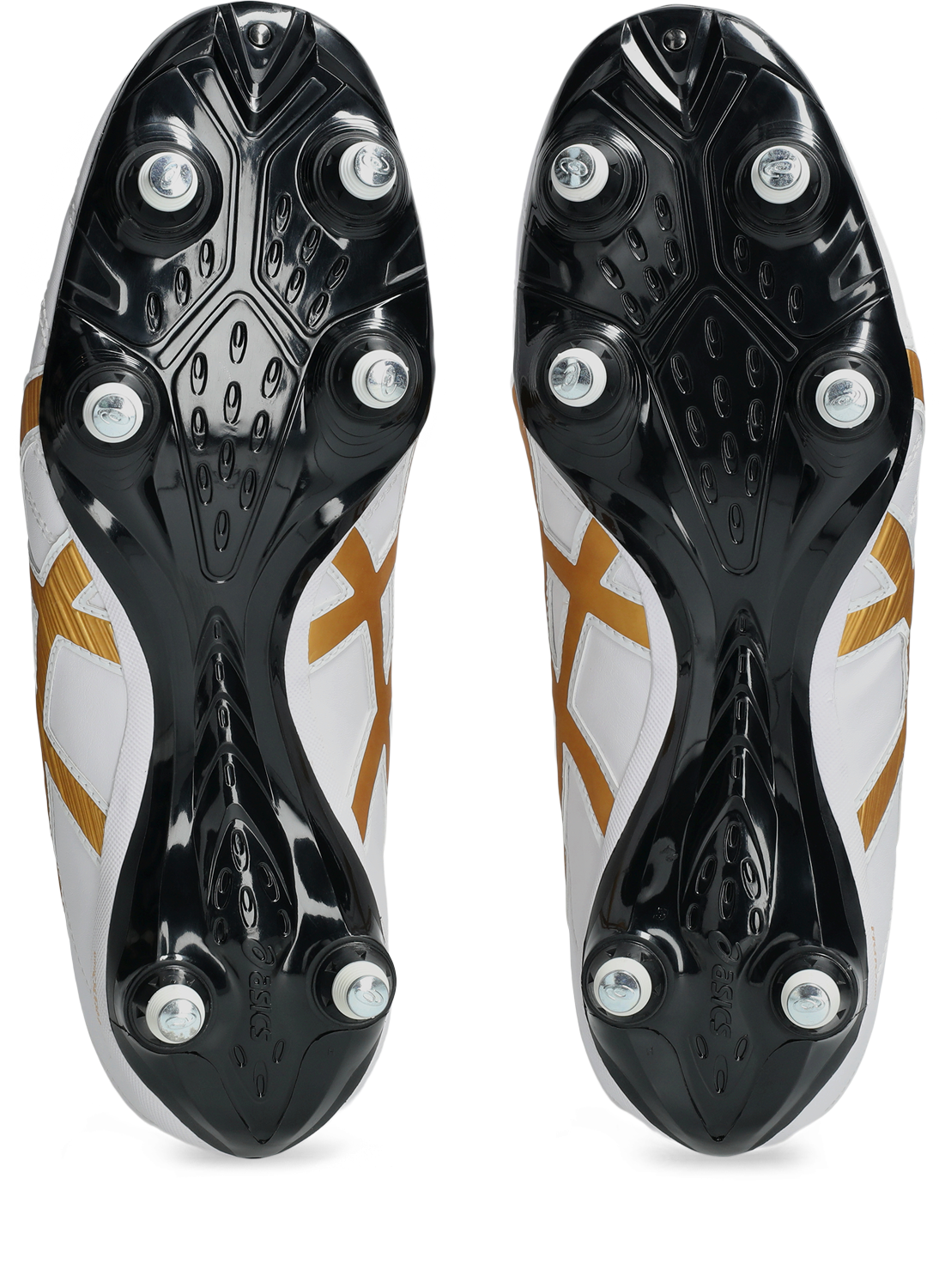 Asics Lethal Speed ST 2 Boots - White/Pure Gold