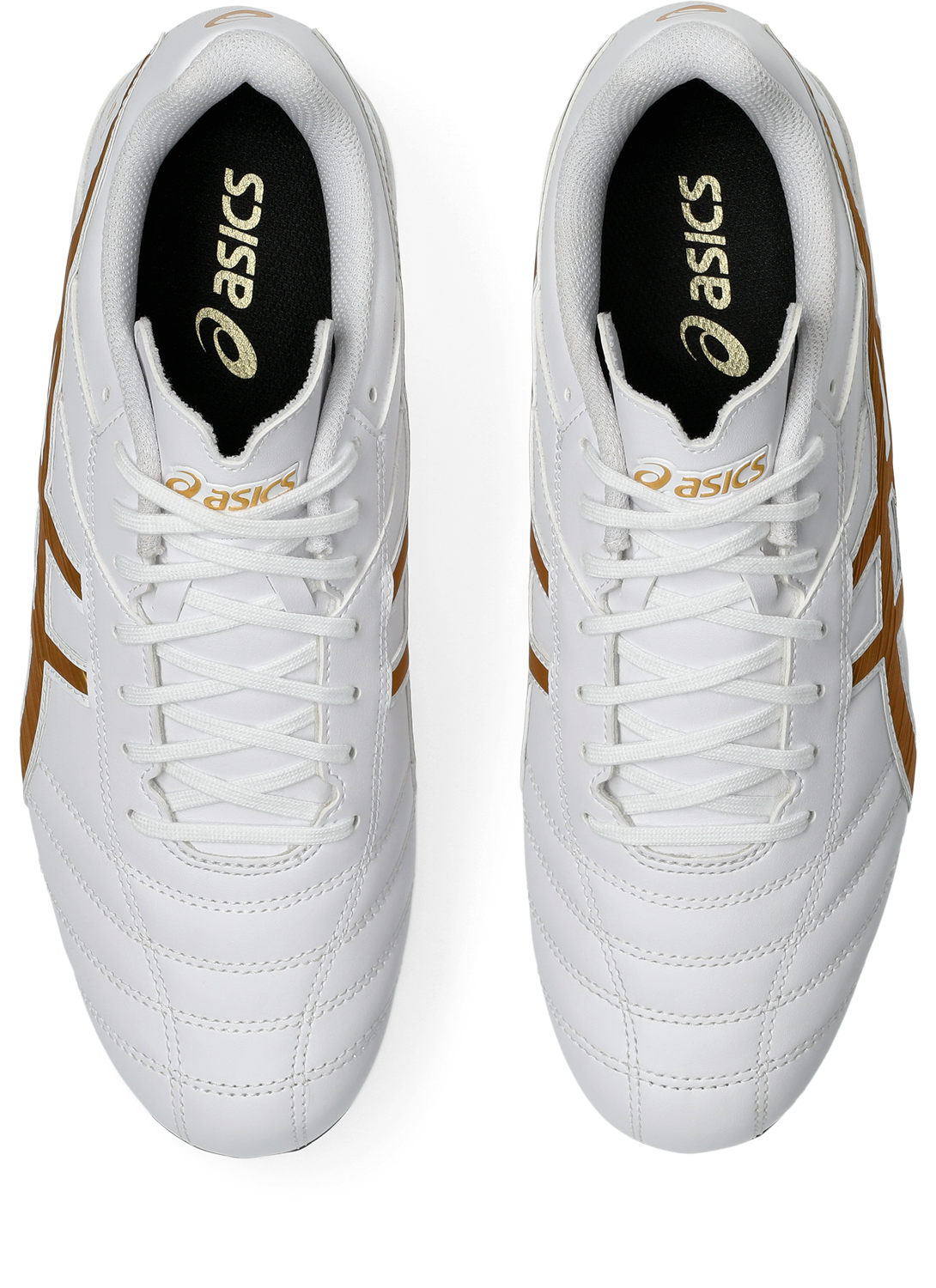 Asics Lethal Speed ST 2 Boots - White/Pure Gold