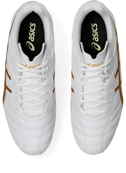 Asics Lethal Speed ST 2 Boots - White/Pure Gold