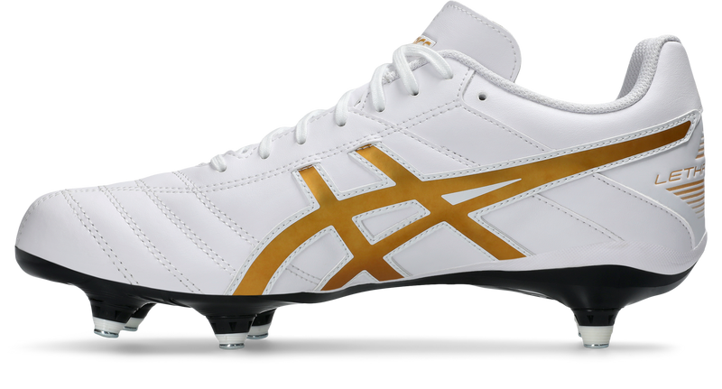 Asics Lethal Speed ST 2 Boots - White/Pure Gold