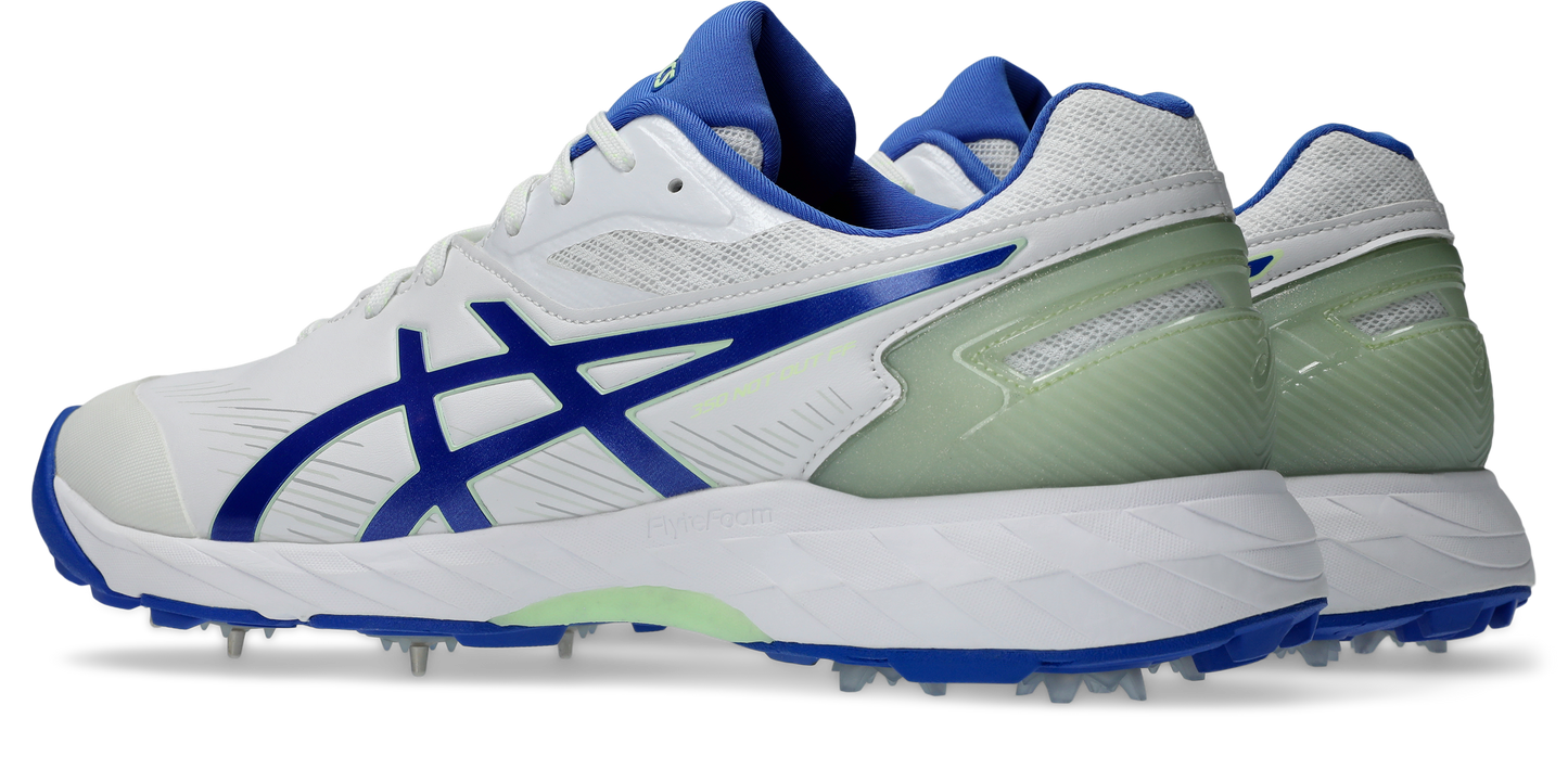 Asics Mens 350 Not Out FF - White/Neon Blue