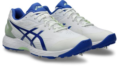 Asics Mens 350 Not Out FF - White/Neon Blue