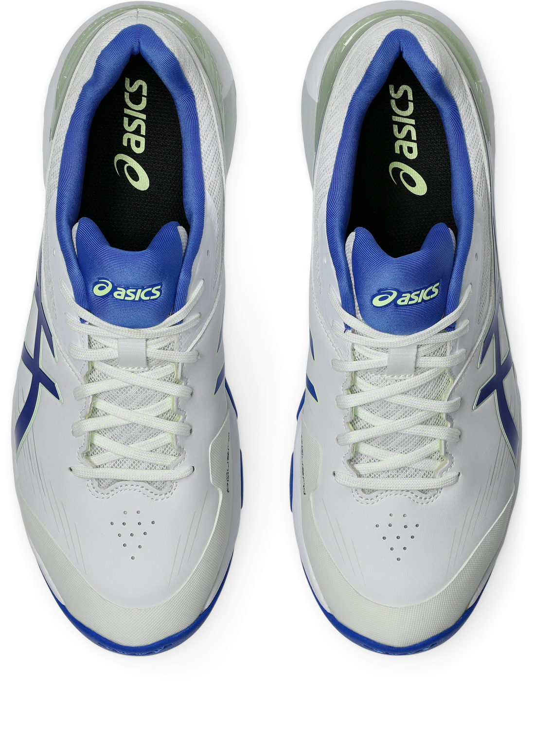 Asics Mens 350 Not Out FF - White/Neon Blue
