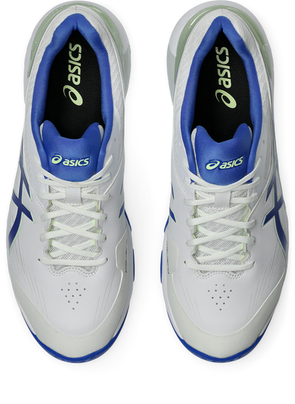 Asics Mens 350 Not Out FF - White/Neon Blue
