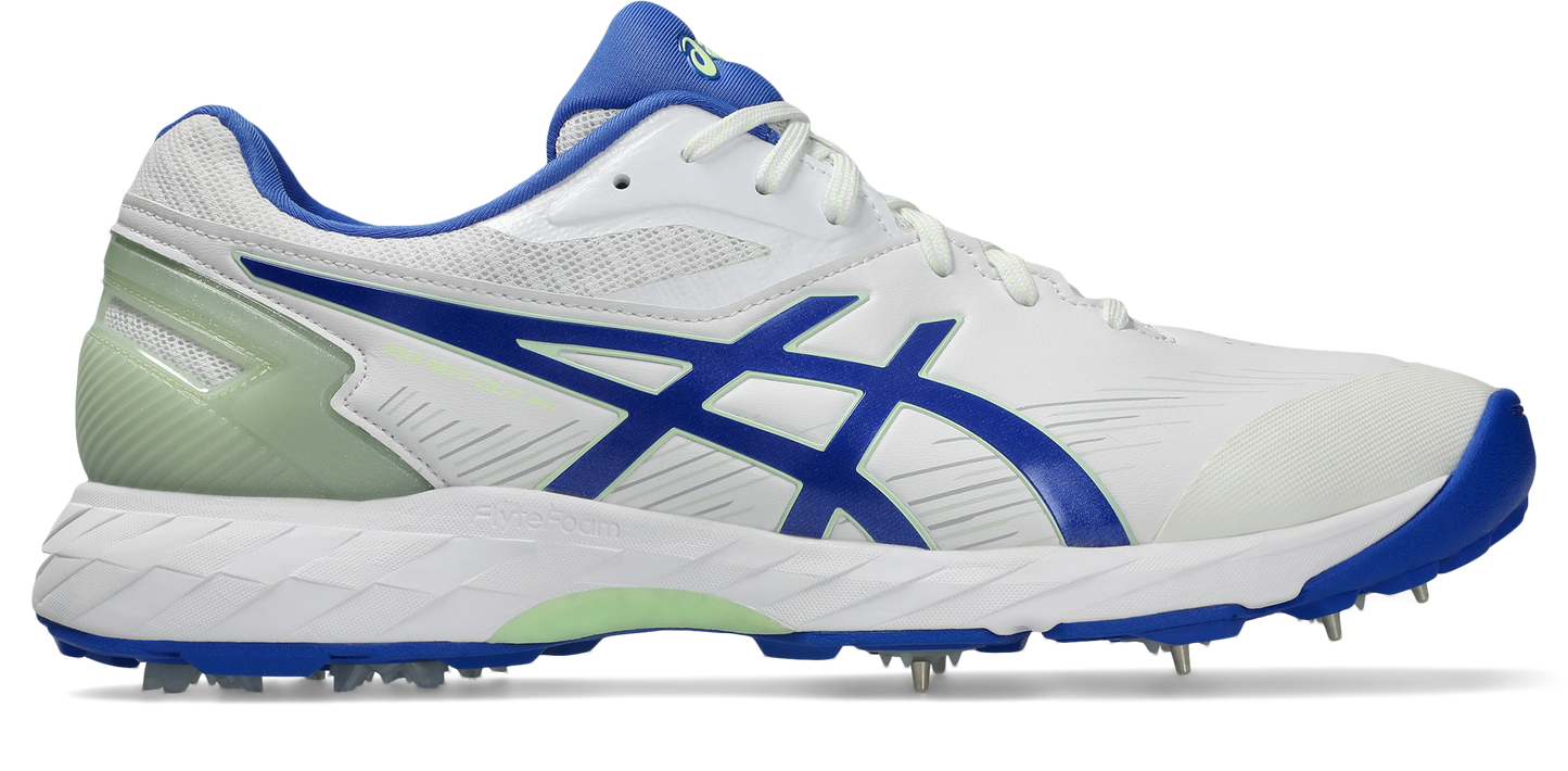 Asics Mens 350 Not Out FF - White/Neon Blue