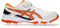 Asis Mens Speed Menace FF Cricket Shoe - White/Shocking Orange