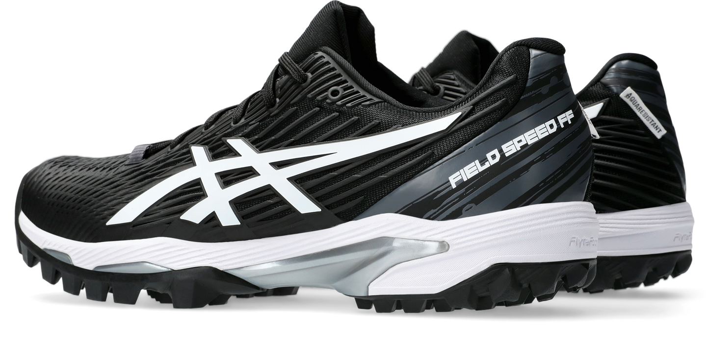 Asics Men's Field Speed FF Hockey Shoe - Black/White