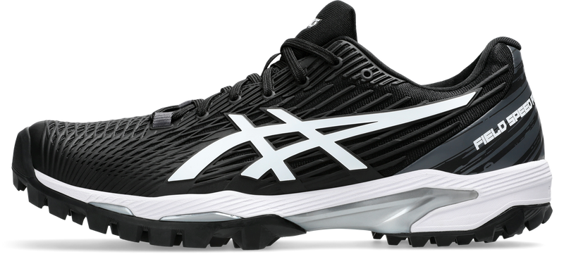 Asics Men's Field Speed FF Hockey Shoe - Black/White