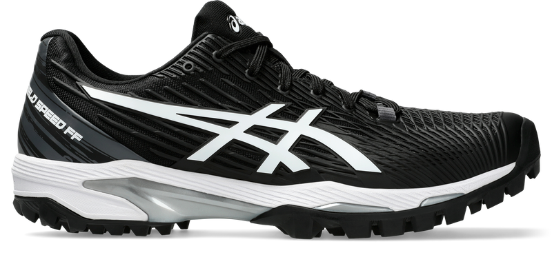 Asics Men's Field Speed FF Hockey Shoe - Black/White