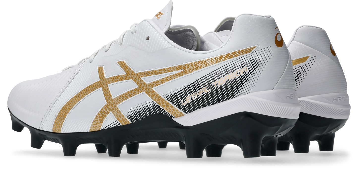 Asics Mens Lethal Tigreor IT FF 3 Wide Boots - White/Pure Gold