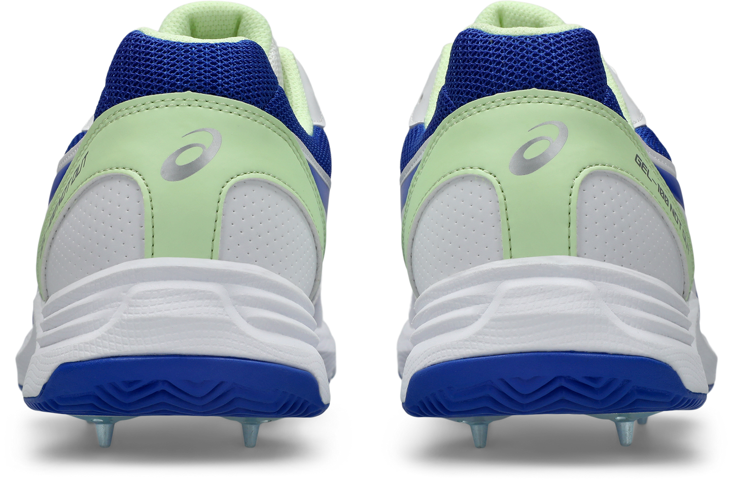 Asics Mens Gel 100 Not Out - White/Neon Blue