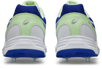 Asics Mens Gel 100 Not Out - White/Neon Blue