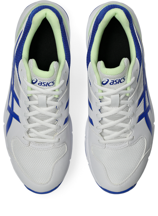 Asics Mens Gel 100 Not Out - White/Neon Blue