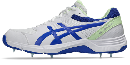 Asics Mens Gel 100 Not Out - White/Neon Blue