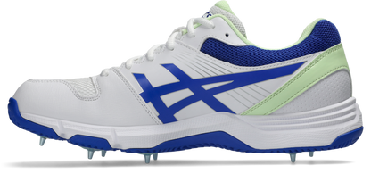 Asics Mens Gel 100 Not Out - White/Neon Blue