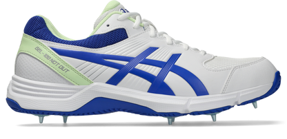 Asics Mens Gel 100 Not Out - White/Neon Blue