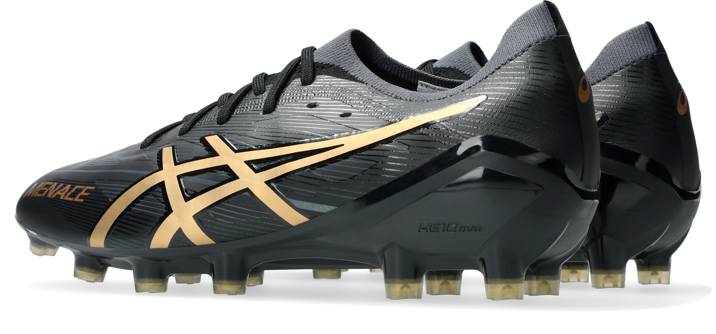 Asics Menace 5 - Black/Pure Gold