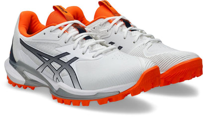 Asics Mens Field Speed FF 2 Hockey Shoe - White/Midnight