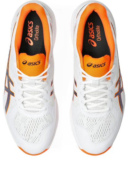 Asics Mens Quick Single Cricket Shoe - White/Midnight