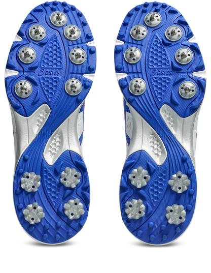 Asics Mens Quick Single - White/Neon Blue