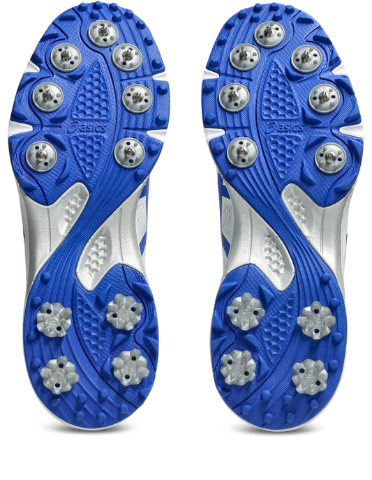 Asics Mens Quick Single - White/Neon Blue