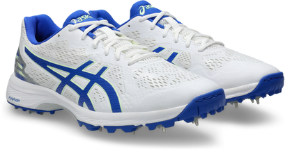 Asics Mens Quick Single - White/Neon Blue