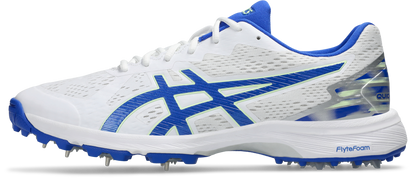 Asics Mens Quick Single - White/Neon Blue