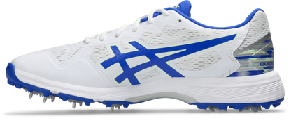 Asics Mens Quick Single - White/Neon Blue