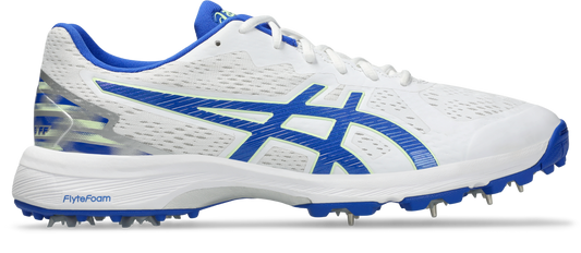 Asics Mens Quick Single - White/Neon Blue