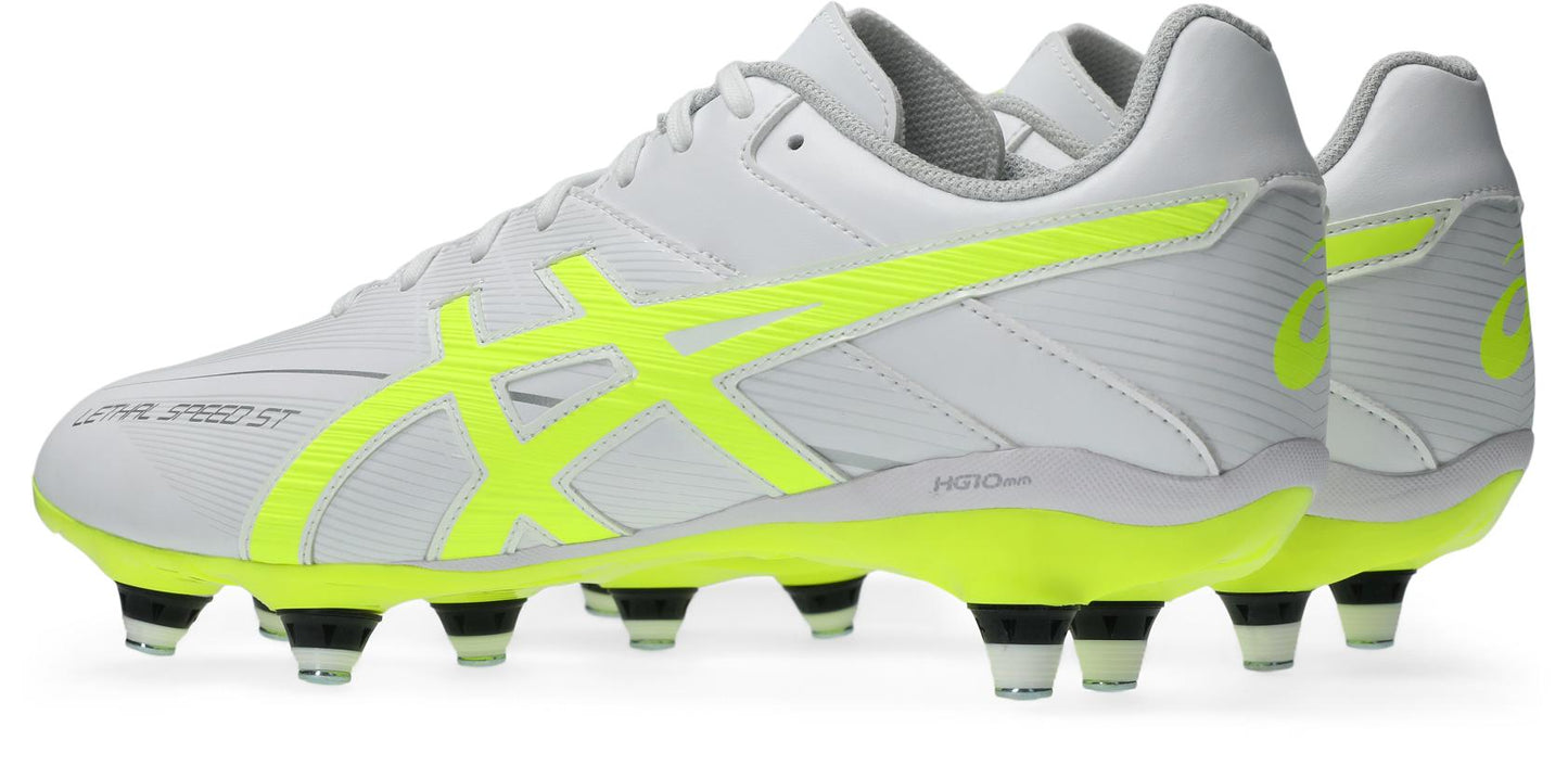 Asics Lethal Speed ST 3 - White/Safety Yellow