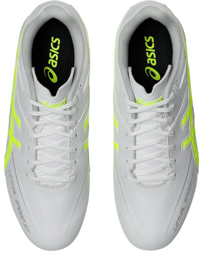 Asics Lethal Speed ST 3 - White/Safety Yellow