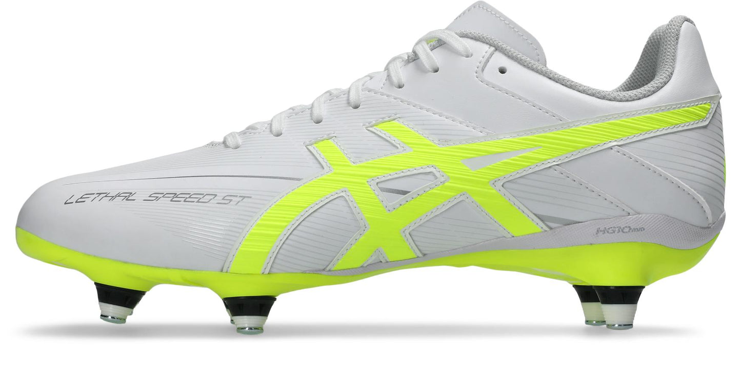 Asics Lethal Speed ST 3 - White/Safety Yellow