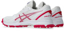 Asics Womens Field Ultimate FF Turf and Hockey Shoe - White/Bright Rose