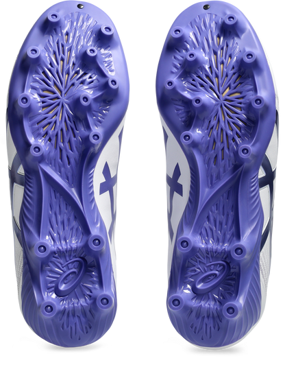 Asics Womens Lethal Flash IT 3 - White/Blue Violet